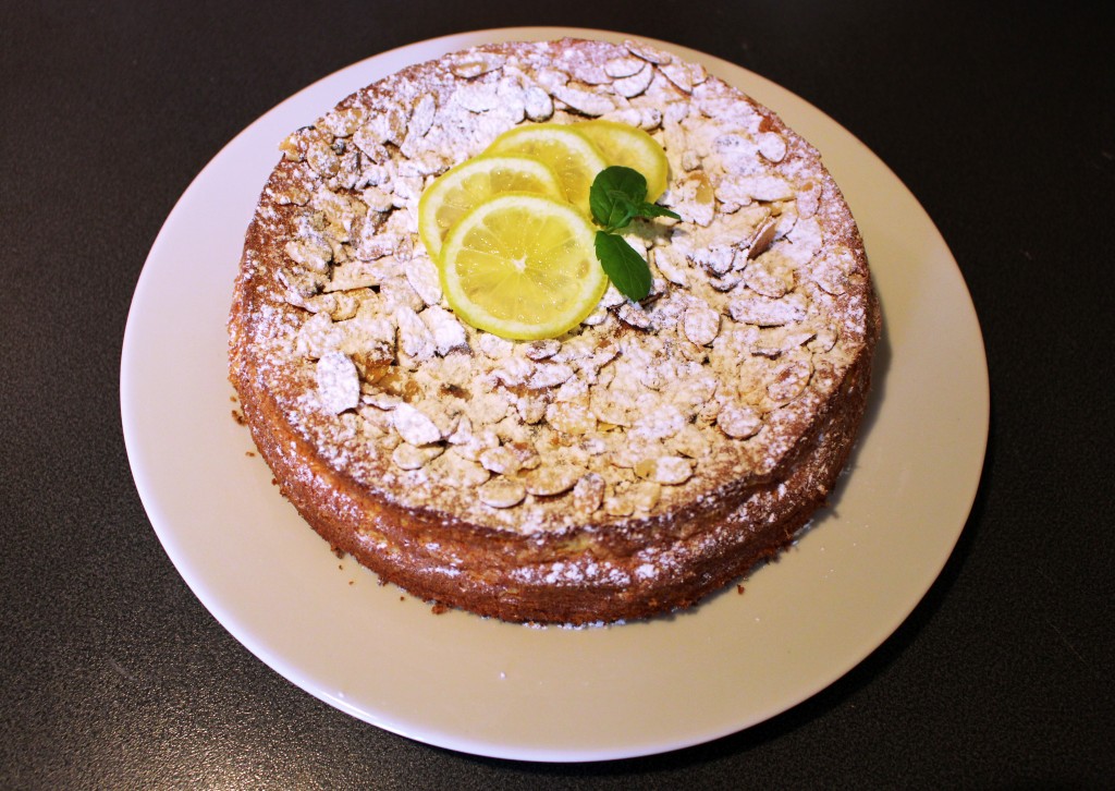 gâteau citron amandes