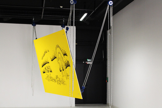 Cuesta Verde,2014, Exposition personnelle de  Rémi Groussin  lors du Festival international d'art de Toulouse 2014, Artist Comes First Commissariat Jean-Marc Bustamente.